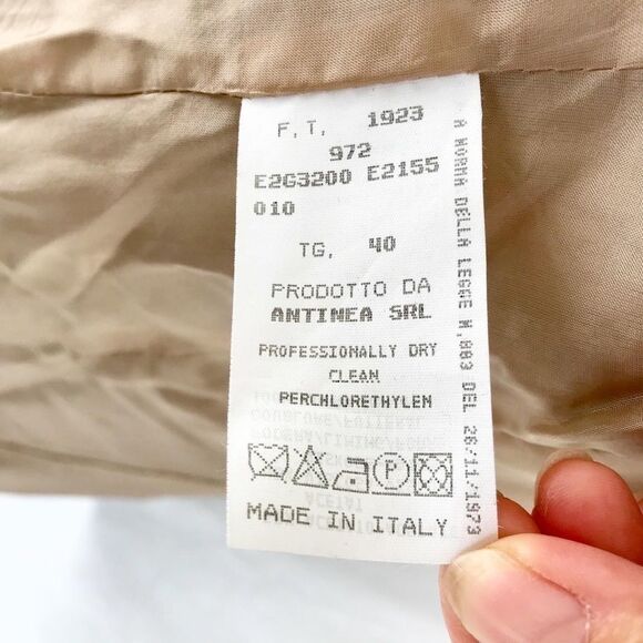 Vintage Emporio Armani plaid lined blazer size S - Picture 10 of 10